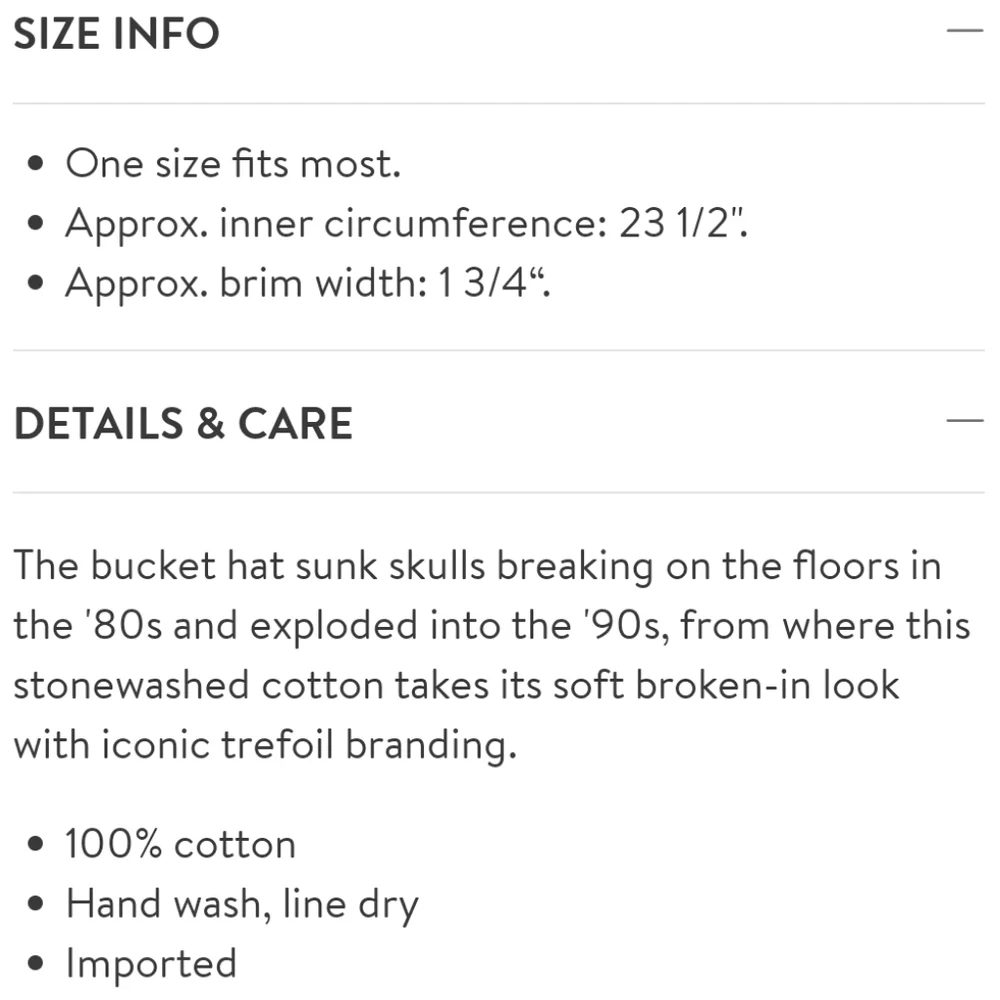 NWT Unisex Adidas Bucket Hat - Picture 12 of 12